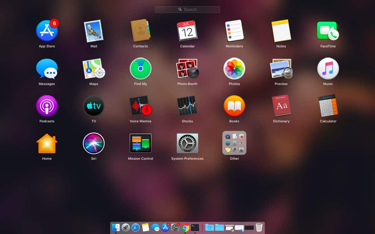Where can you redownload mac default apps mac store
